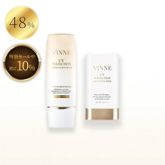 【全品１０％メガセール開催中】【セット】UVパーフェクションセット・ SPF50+ PA++++（サンセラム+サンスティック）