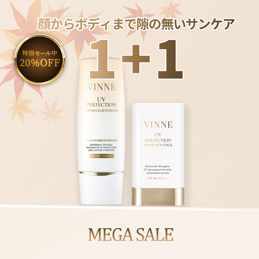 【セット】UVパーフェクションセット・ SPF50+ PA++++（サンセラム+サンスティック）
